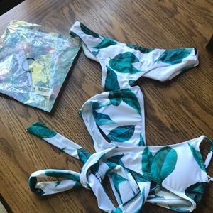 Bikini top and bottom